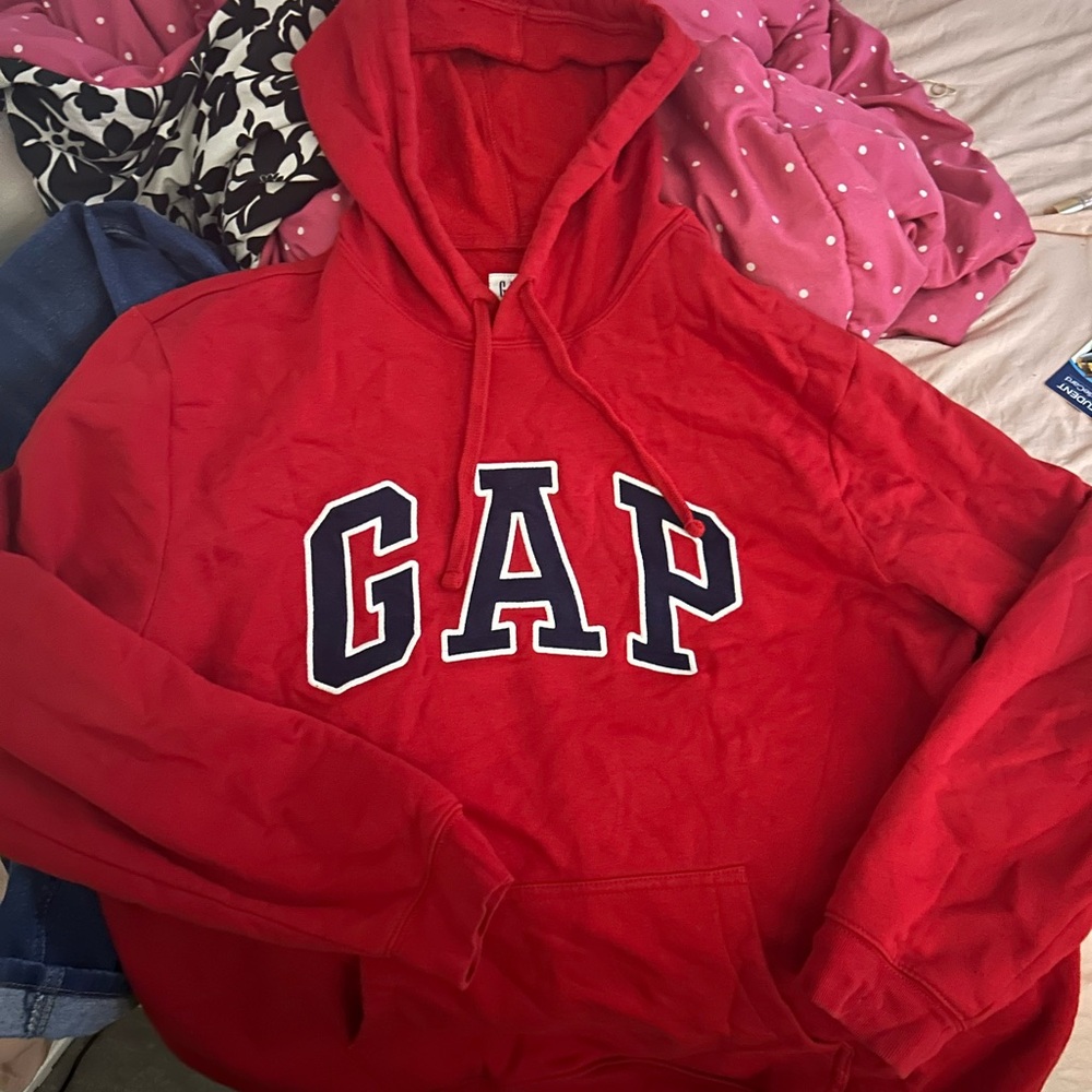 GAP Kids Bright Red Hoodie